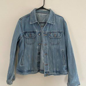 VINTAGE Tommy Hilfiger Jacket Womens Large Blue Jeans
